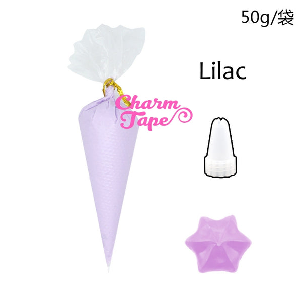 Silicon Silcone Whipped Deco Cream - 50ml (Free 1 tip)