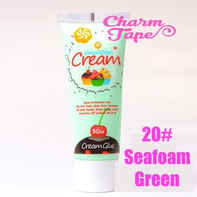 Silicon Whipped Cream 50ml Tube Fake Frosting (Free 3 piping tips) - CharmTape - 18