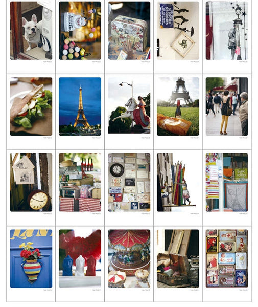 Paris Photo Mini Postcard (Tin Case 40 sheets)