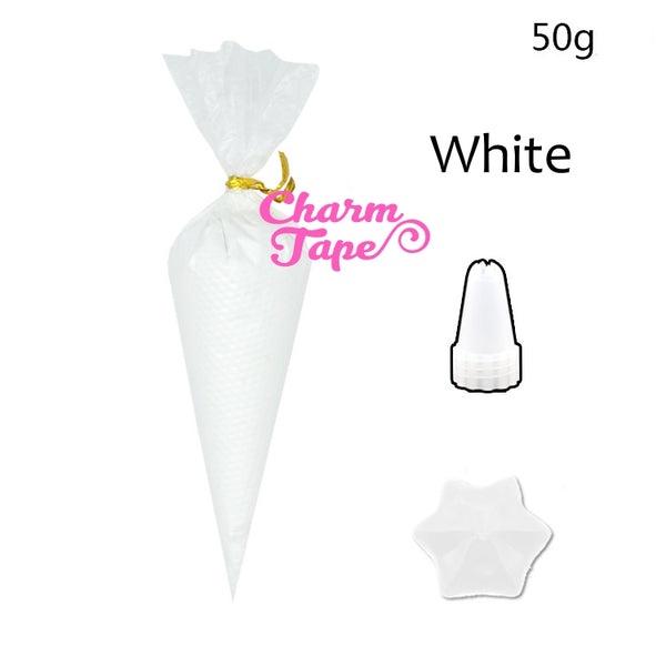 Silicon Silcone Whipped Deco Cream - 50ml (Free 1 tip)