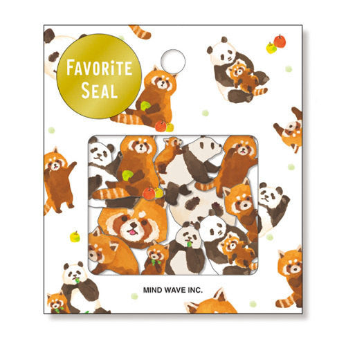 Copy of Zoo animals Sticker Flakes Set 70 Sheets Mindwave Japan SS912 - CharmTape - 1