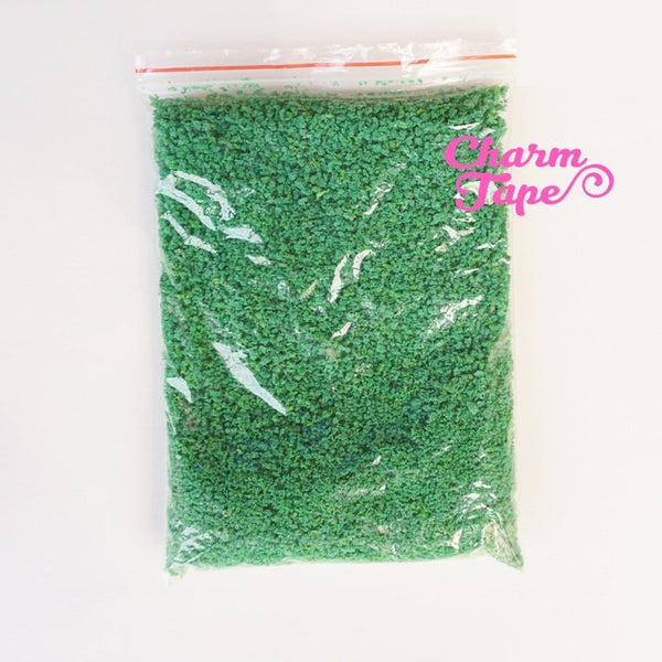 Artificial Fake Grass for Phone case decoden - 20 grams Tiny Faux Miniature Dollhouse lawn DC003