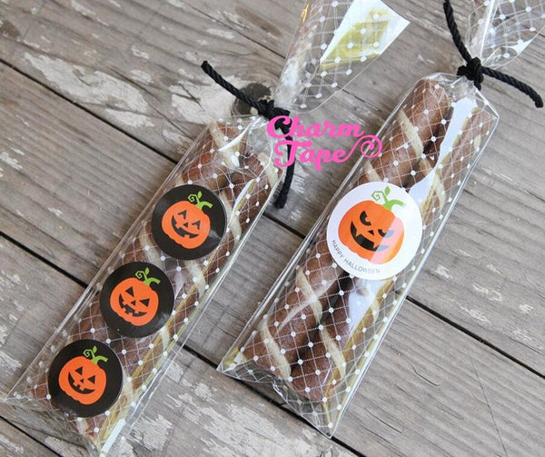 Halloween Round Sticker For Gift Packing Packaging 10 Sheets GS001