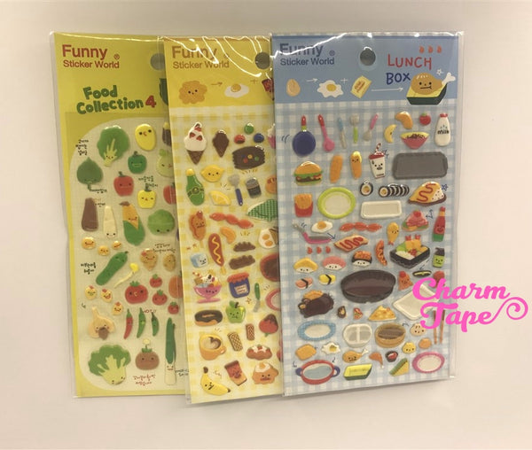 Japanese Bento Box Food Puffy Sticker by Funny