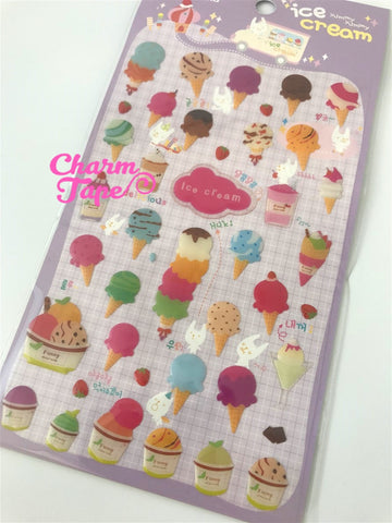 Ice-cream Gel Deco Sticker by Funny SS281