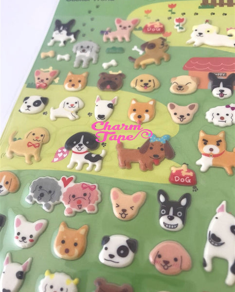 Puppy Dog Puffy sticker by Funny Korea SS232