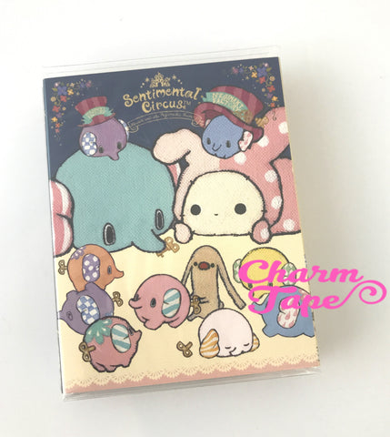 Sentimental Circus Mini Memo Pad by San-x from Japan