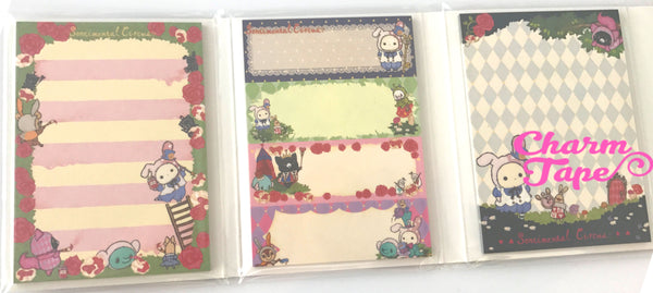 Sentimental Circus Mini Memo Pad by San-x from Japan