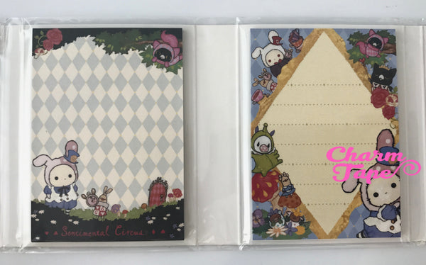 Sentimental Circus Mini Memo Pad by San-x from Japan