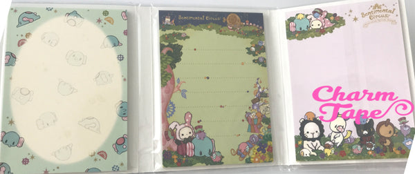 Sentimental Circus Mini Memo Pad by San-x from Japan