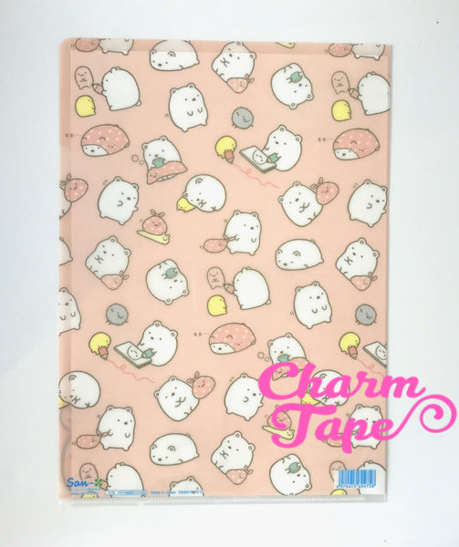 San-x Sumikko Gurashi A4 plastic file folder