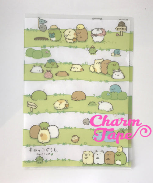 San-x Sumikko Gurashi A4 plastic file folder