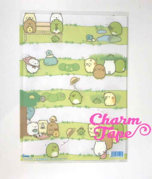 San-x Sumikko Gurashi A4 plastic file folder