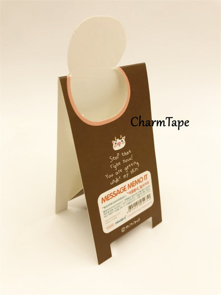 Animal Sticky Post-It Memo Buy 6 get 1 FREE - CharmTape - 10