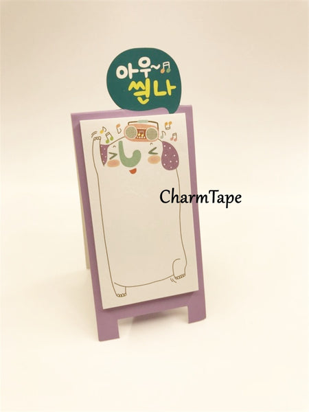 Animal Sticky Post-It Memo Buy 6 get 1 FREE - CharmTape - 11