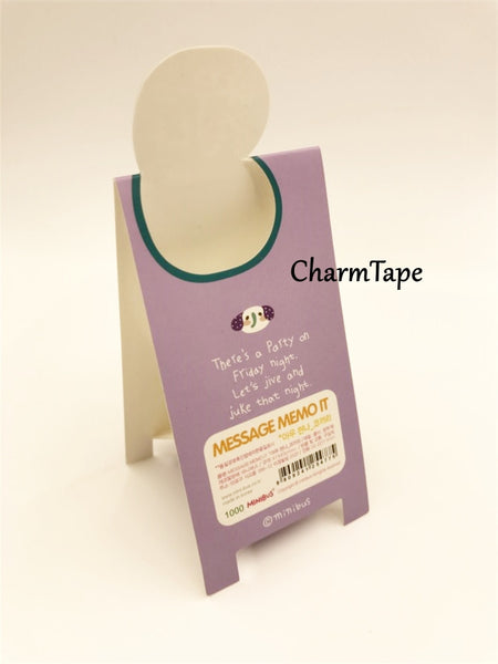 Animal Sticky Post-It Memo Buy 6 get 1 FREE - CharmTape - 12