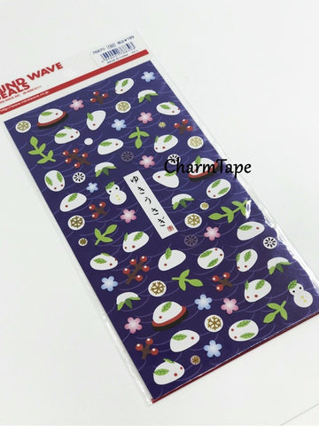 White Bunny Rabbit sticker by Mindwave 1 Sheets SS556