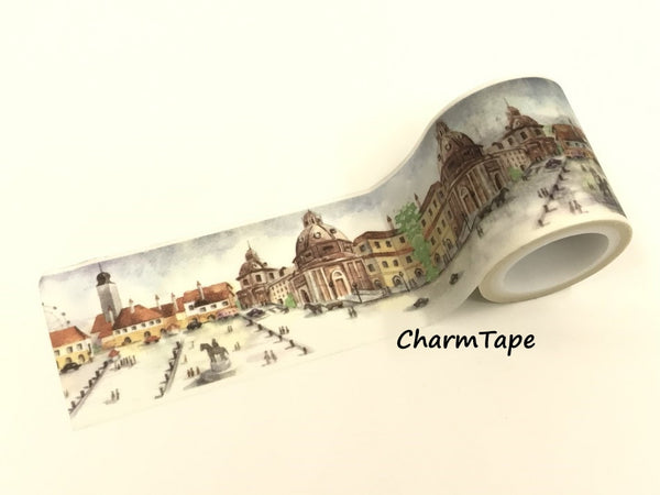 City Square Washi Tape Super-Wide 40mm x 5m WT962