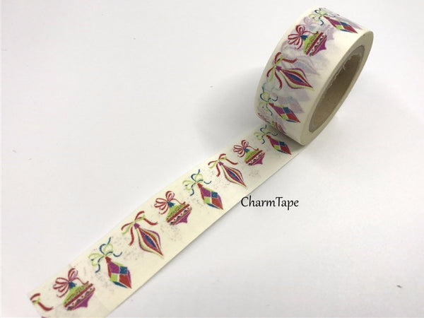 Christmas Ornament Washi Tape 20mm x 10 meters WT979 - CharmTape - 2