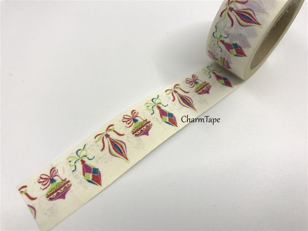 Christmas Ornament Washi Tape 20mm x 10 meters WT979 - CharmTape - 3