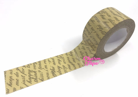 Newspaper Washi Tape Roll (20mm x 10 meters) WT1069