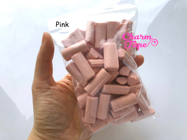 All 9 Colors Chunky Squishy Foam Block Slime Chunk Pieces, Foam for Slime, 15 grams each pack