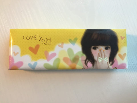 Lovely Girl - pencil pen case from Pinkfoot Korea - CharmTape - 1