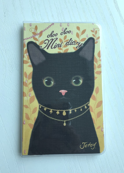 Mini Diary Choo Choo Cat Undated Journal Scheduler by Jetoy from Korea - CharmTape - 6