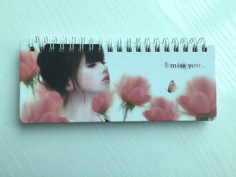 I Miss You Daily Planner Scheduler from Pinkfoot Korea - CharmTape - 1