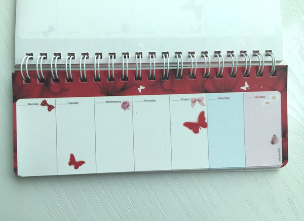 Pretty Girl Daily Planner Scheduler from Pinkfoot Korea - CharmTape - 3