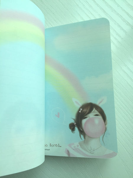 Pretty Girl Memo Note Book from Pinkfoot Korea - CharmTape - 3