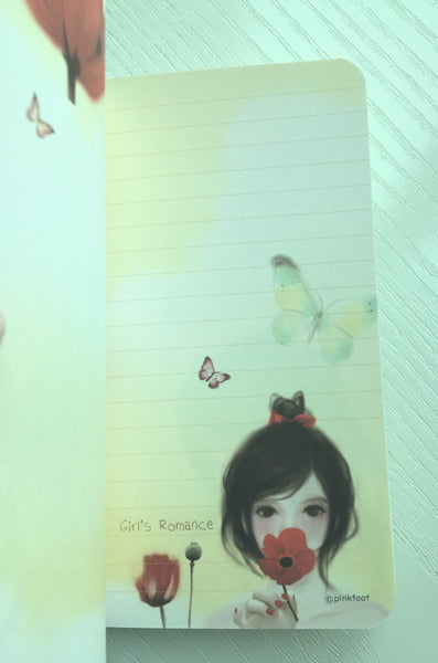 Pretty Girl Memo Note Book from Pinkfoot Korea - CharmTape - 4