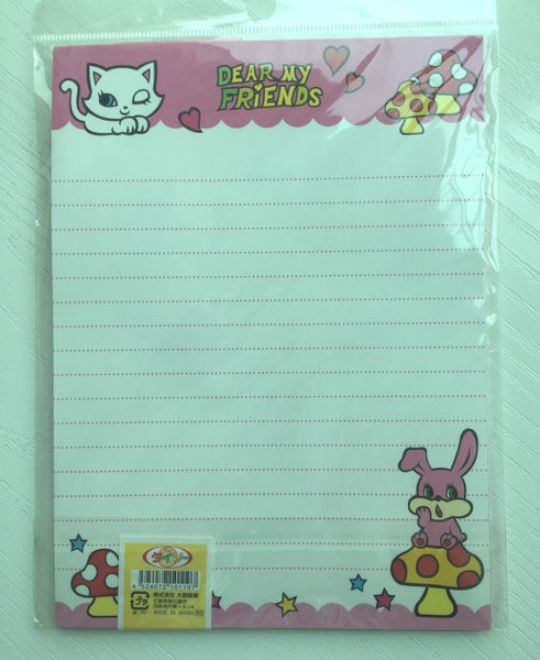 Writing paper and envelopes set - Dear My Friends from Japan - CharmTape - 3