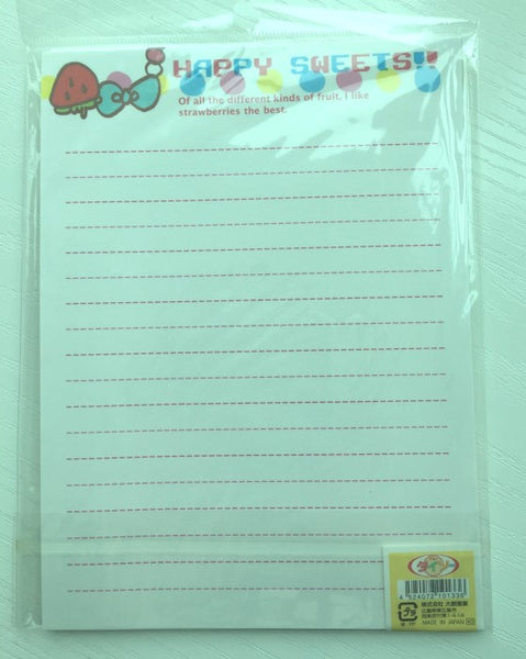 Writing paper and envelopes set - Ice-Cream from Japan - CharmTape - 3