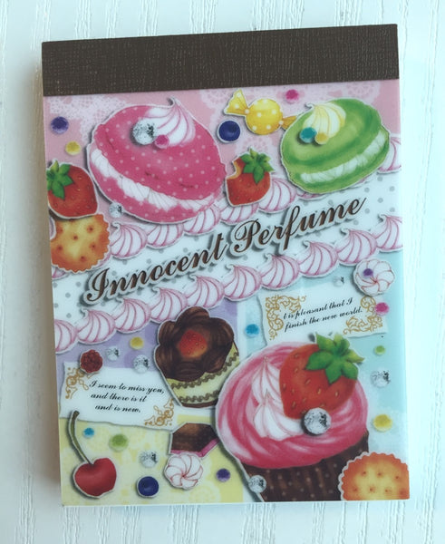 Innocent Perfume mini Memo Pad by Mindwave from Japan - CharmTape - 1