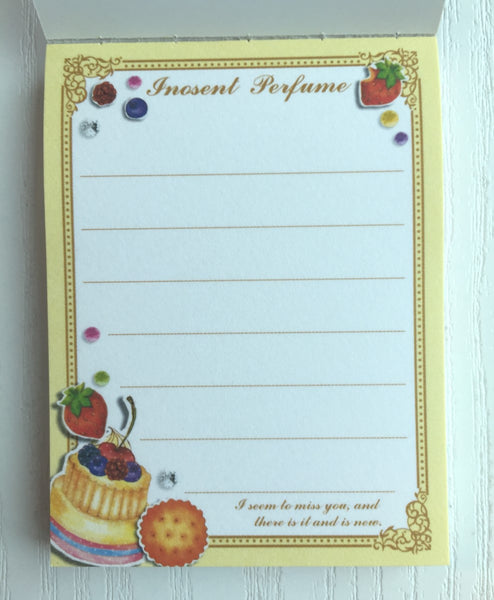 Innocent Perfume mini Memo Pad by Mindwave from Japan - CharmTape - 2