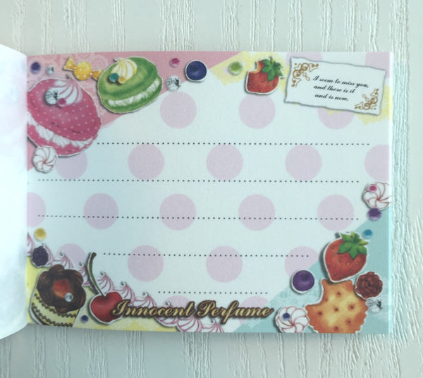 Innocent Perfume mini Memo Pad by Mindwave from Japan - CharmTape - 3