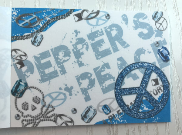 Pepper's Peace mini Memo Pad by Crux from Japan - CharmTape - 3