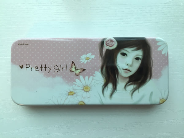 Pretty Girl - pencil pen case from Pinkfoot Korea - CharmTape - 1