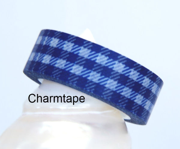 Gingham check Washi Tape 15mm x 10m WT30 - CharmTape - 8