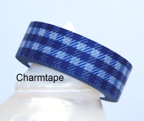 Gingham check Washi Tape 15mm x 10m WT30 - CharmTape - 9