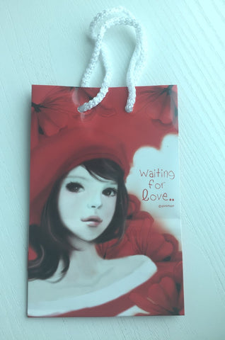 Pinkfoot Pretty Girl Paper Bag - Waiting For Love - CharmTape - 1