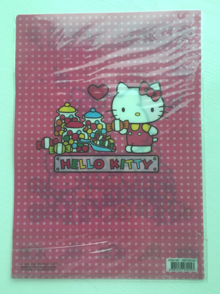 Sanrio Hello Kitty A4 plastic file folder - CharmTape - 2