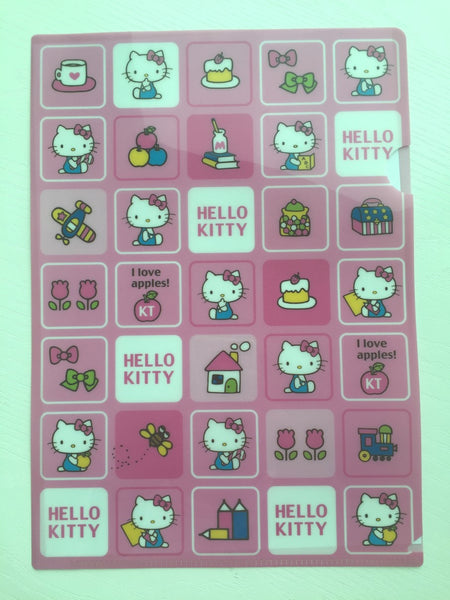 Sanrio Hello Kitty A4 plastic file folder - CharmTape - 1