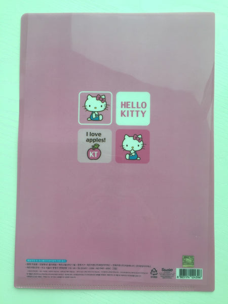 Sanrio Hello Kitty A4 plastic file folder - CharmTape - 2