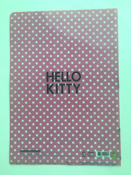 Sanrio Hello Kitty A4 plastic file folder - CharmTape - 2