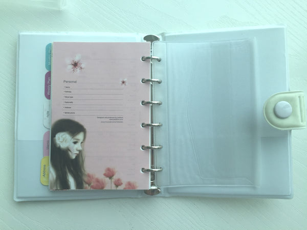 Girl's Romance Filofax Daily Planner Scheduler from Pinkfoot Korea - CharmTape - 7