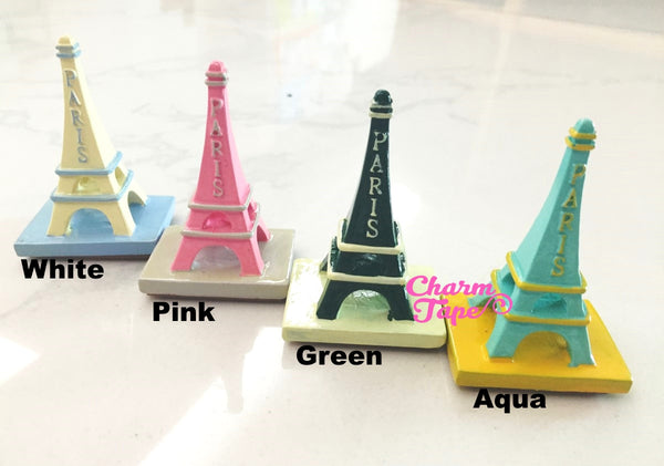 Paris Eiffel Tower Stamp Set - Resin Stamp - Rubber Stamp - Diary Stamp 4 styles can choose RS32