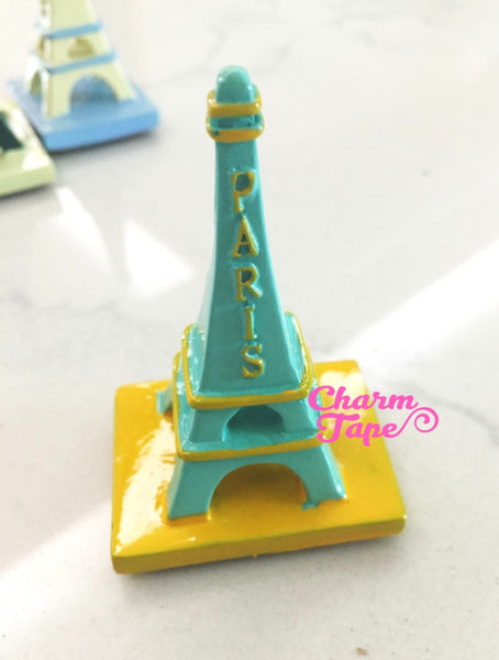 Paris Eiffel Tower Stamp Set - Resin Stamp - Rubber Stamp - Diary Stamp 4 styles can choose RS32