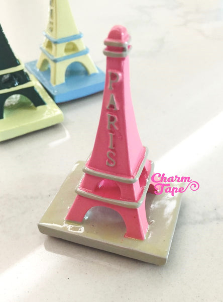 Paris Eiffel Tower Stamp Set - Resin Stamp - Rubber Stamp - Diary Stamp 4 styles can choose RS32